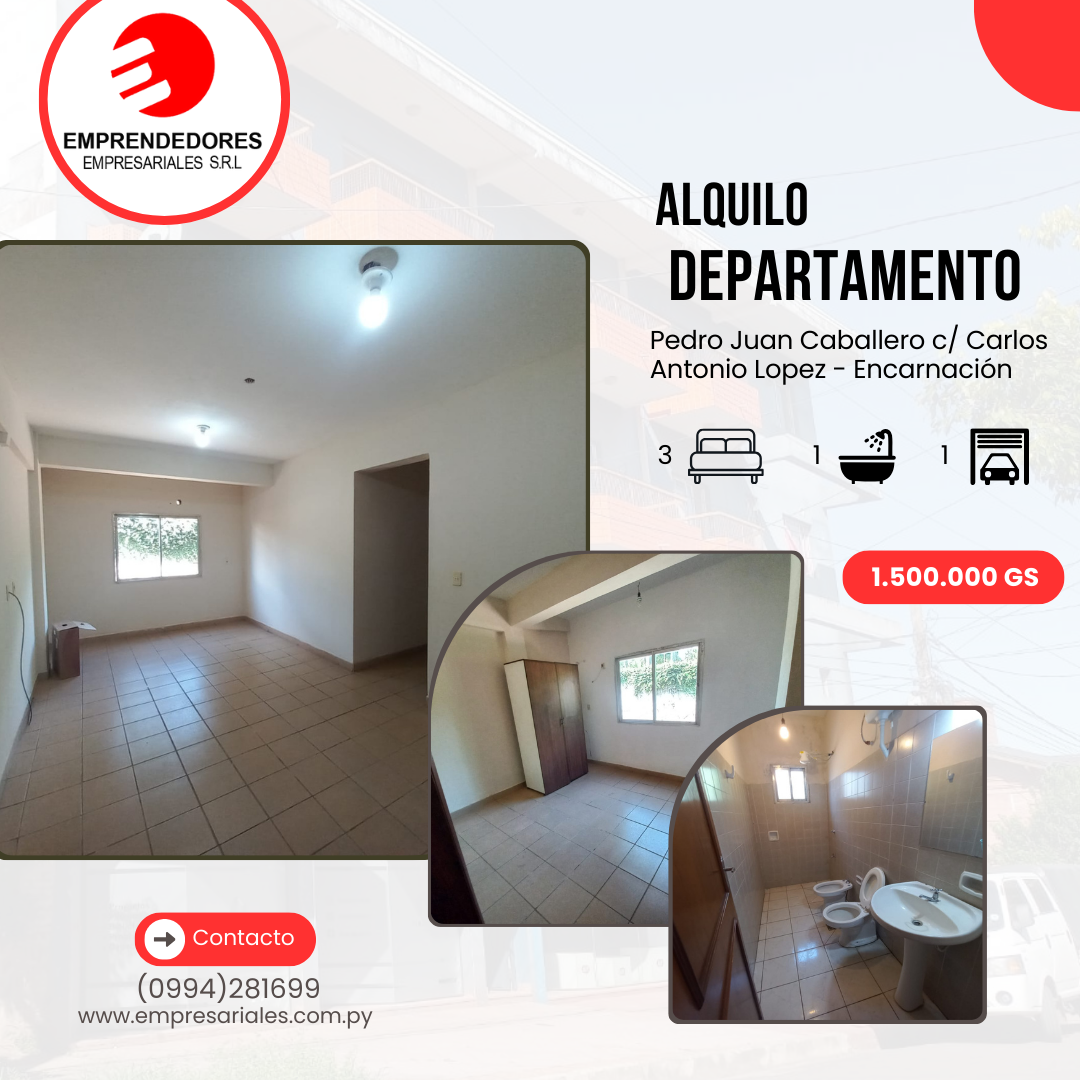 ALQUILO DEPARTAMENTO