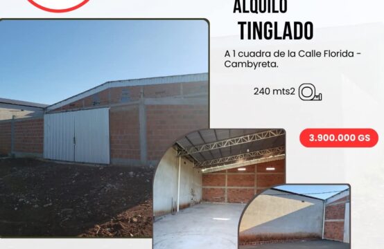 Tinglado en Barrio San Francisco
